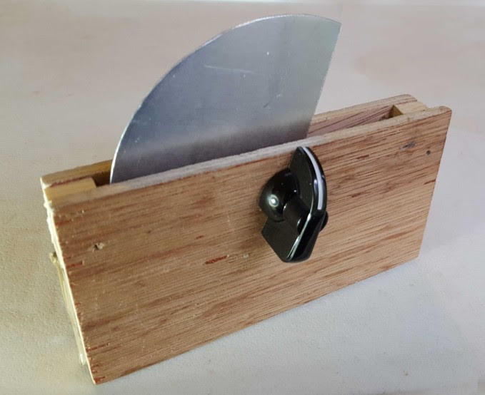 Homemade variable tuning capacitor