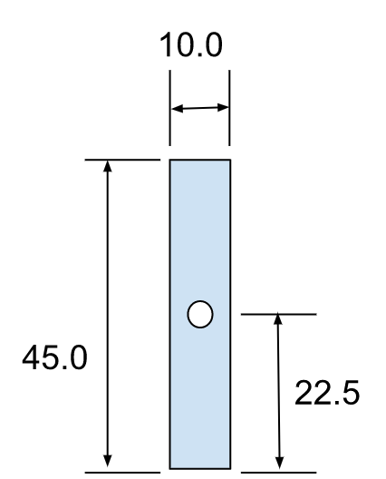 FR4 rectangular spacer dimensions